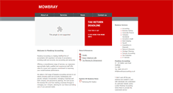 Desktop Screenshot of mowbrayaccounting.co.uk